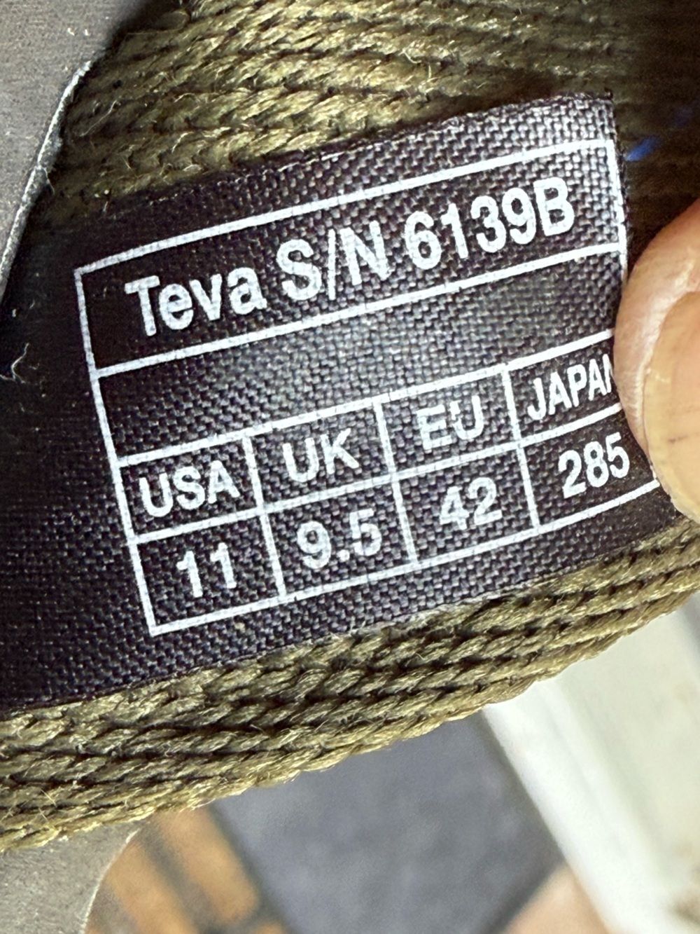 Teva Women's 11 M Floral slip on Flip Flop Platform Wedge Sandals - Picture 11 of 12